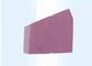 High RUL Chrome Corundum Clay Brick Kiln , Purple Kiln Fired Bricks Low Creep